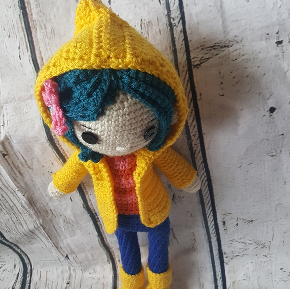 Crochet Coraline Doll - Picture 15 of 16
